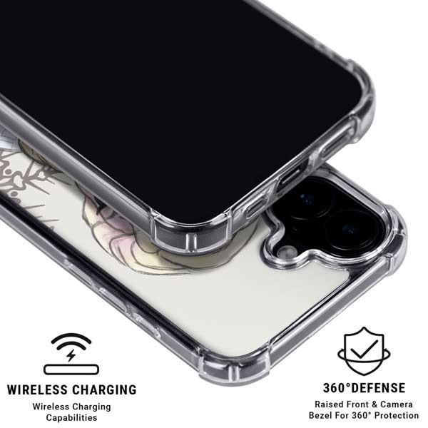 Disney Frozen Elsa Snowflakes Art iPhone 17 MagSafe Case