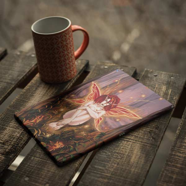 Ember Fire Fairy by Ruth Thompson iPad Skins