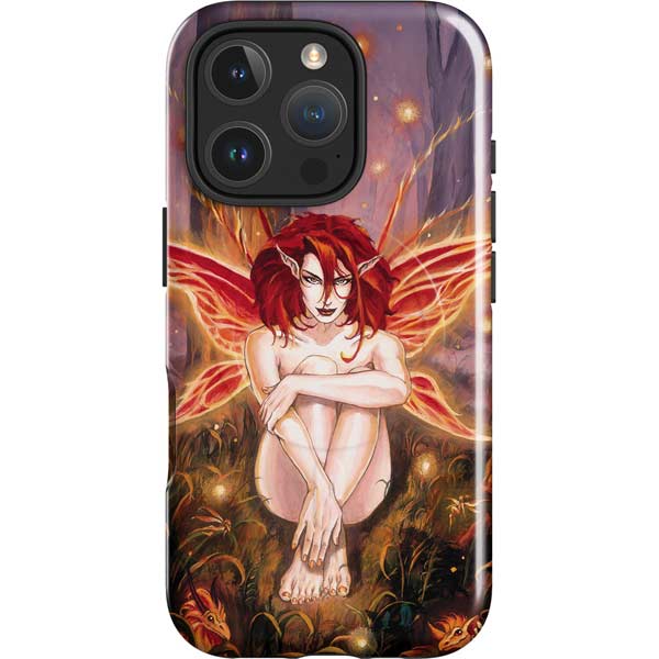 Ember Fire Fairy by Ruth Thompson iPhone 16 Pro Magsafe Impact Case