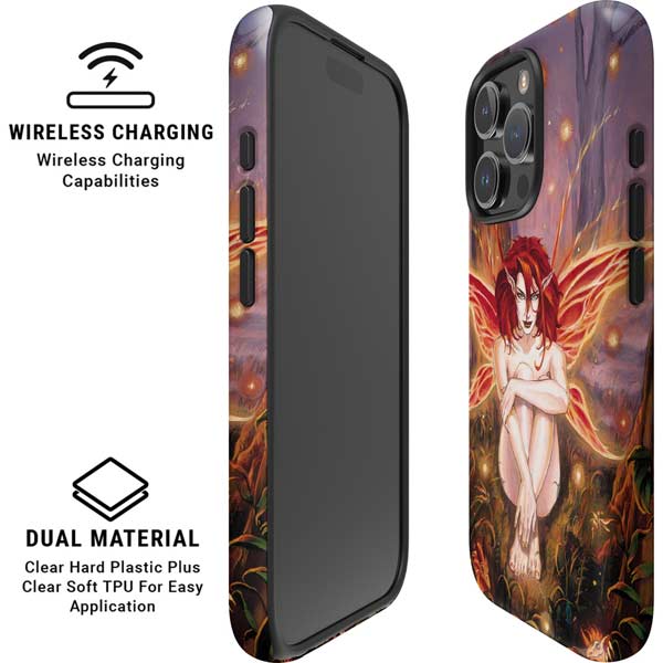 Ember Fire Fairy by Ruth Thompson iPhone 16 Pro Magsafe Impact Case