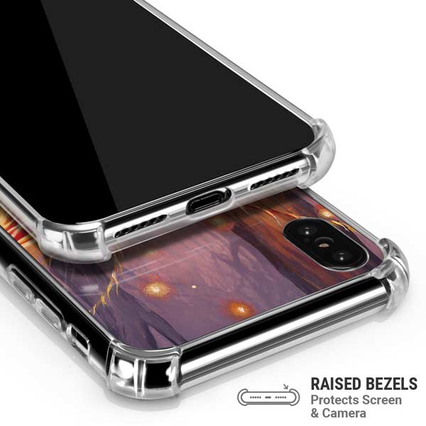 Ember Fire Fairy by Ruth Thompson iPhone X/XS Clear Case