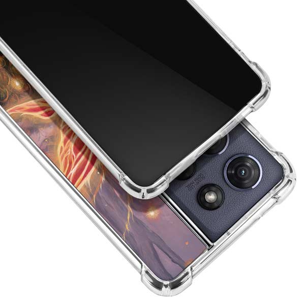 Ember Fire Fairy by Ruth Thompson Moto G Play 5G (2025) Clear Case