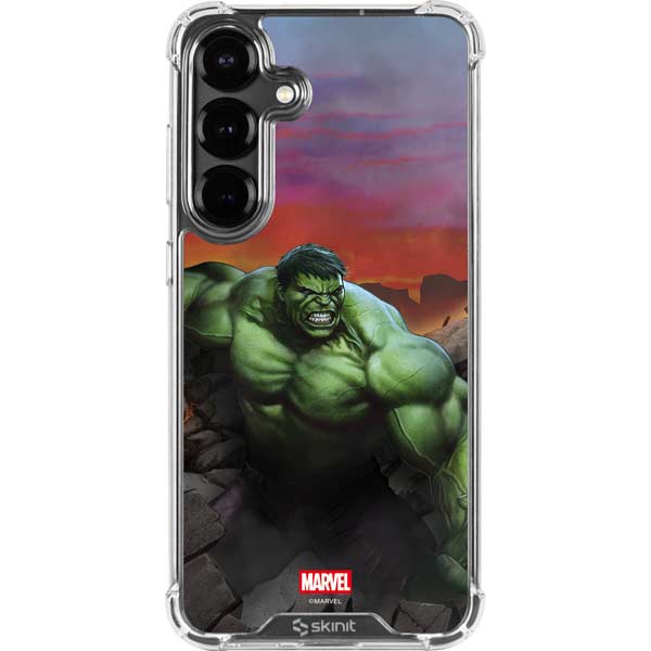 Marvel Enraged Hulk Galaxy S26 Clear Case