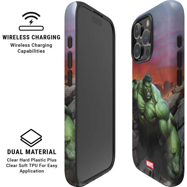 Marvel Enraged Hulk iPhone 16 Pro Max Magsafe Impact Case