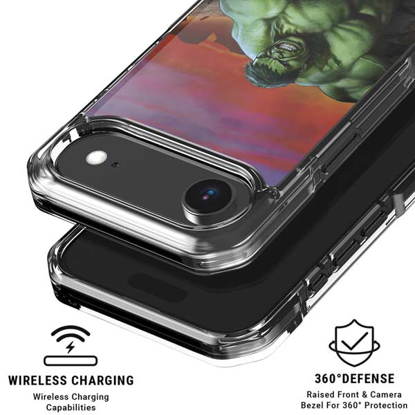 Marvel Enraged Hulk iPhone 17 Air Clear Case