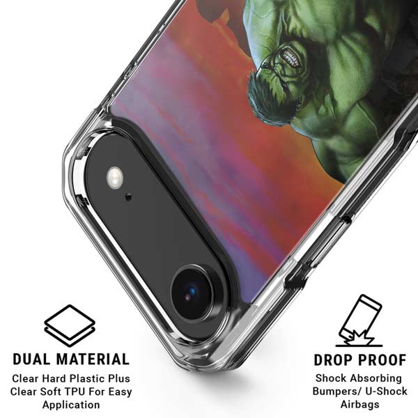 Marvel Enraged Hulk iPhone 17 Air Clear Case
