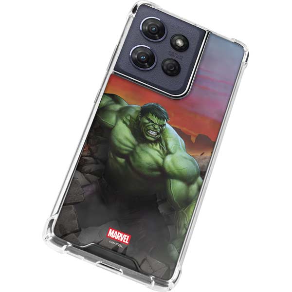 Marvel Enraged Hulk Moto G 5G (2025) Clear Case
