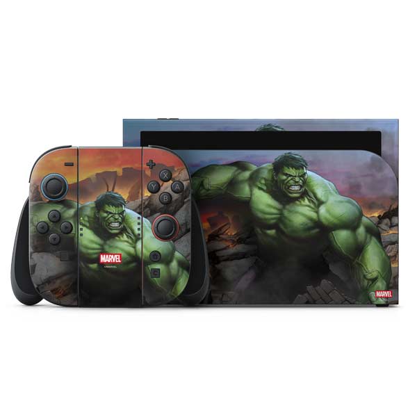 Marvel Enraged Hulk Nintendo Switch 2 (2025) with Joy-Con Skin