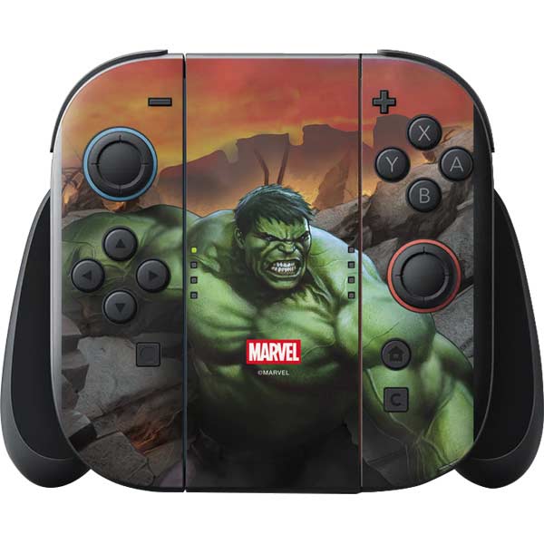 Marvel Enraged Hulk Nintendo Switch 2 (2025) with Joy-Con Skin