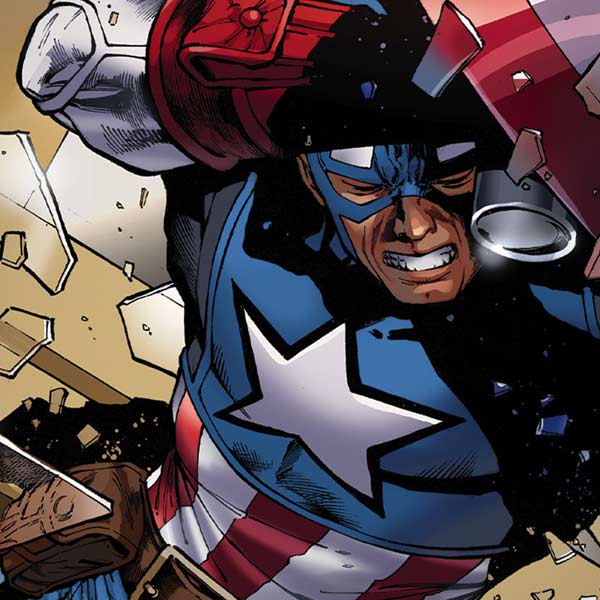 Marvel Captain America Epic Shield Break iPhone XS Pro Case