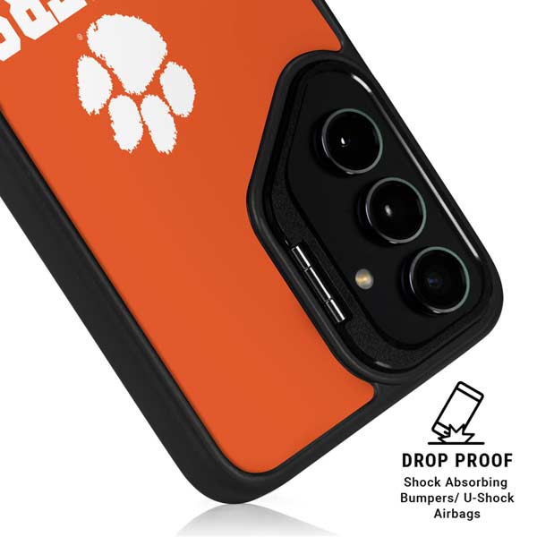 Clemson University Tigers Est 1889 Orange Galaxy S26 Ultra Kickstand Case