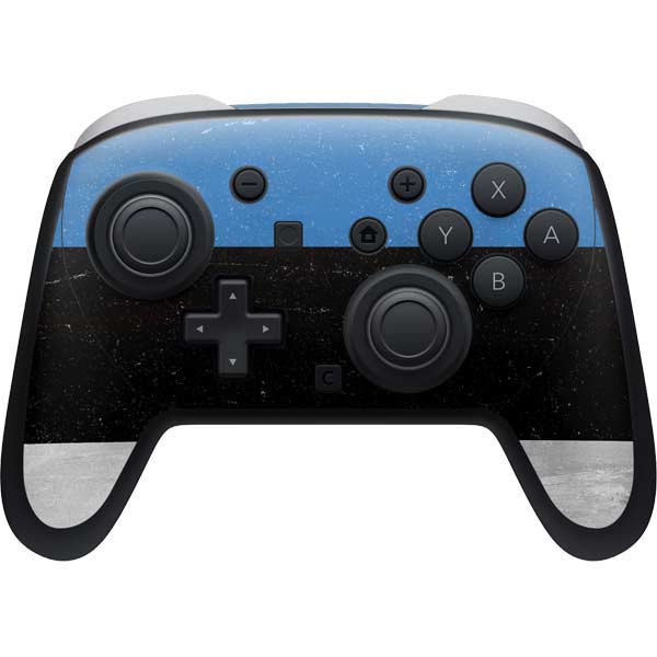 Estonia Flag Distressed Nintendo Skins