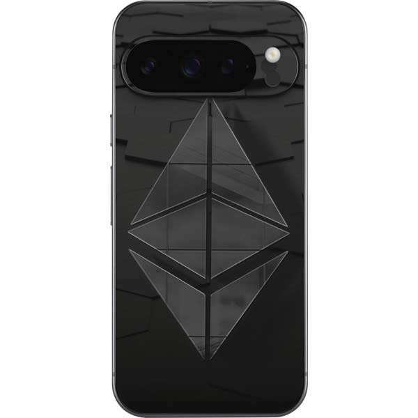 Ethereum Textured Logo Google Pixel 10 Pro XL Skin