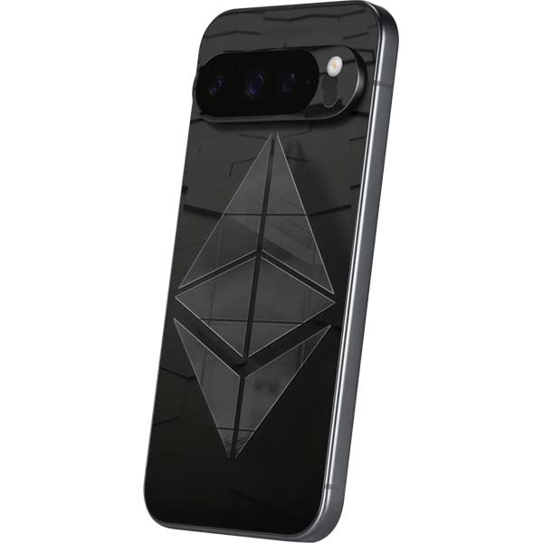 Ethereum Textured Logo Google Pixel 10 Pro XL Skin