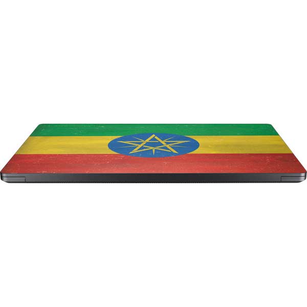 Ethiopia Flag Distressed Surface Laptop 7 13.8in Skin