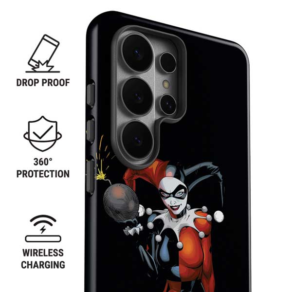 DC Comics Harley Quinn Playfull Pose Galaxy S26 Ultra Impact Case