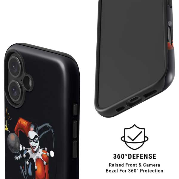 DC Comics Harley Quinn Playfull Pose iPhone 16 Plus Magsafe Impact Case