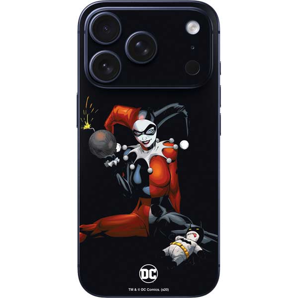 DC Comics Harley Quinn Playfull Pose iPhone 17 Pro Skin