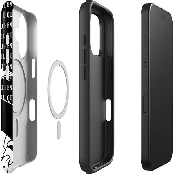Disney Villains Evil Queen Black and White iPhone 16 Plus Magsafe Impact Case