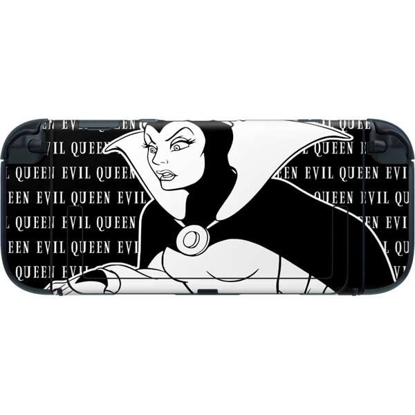 Disney Villains Evil Queen Black and White Nintendo Switch 2 (2025) with Joy-Con Skin