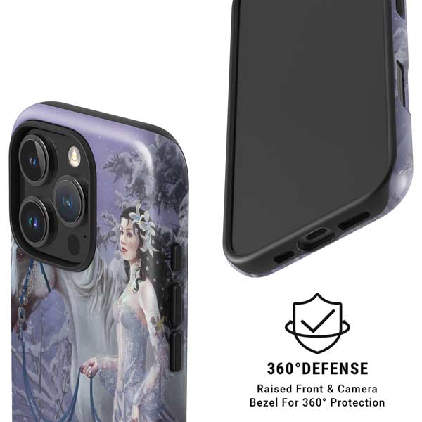 Fairy with Horse in Snow by Nene Thomas iPhone 16 Pro Max Magsafe Impact Case