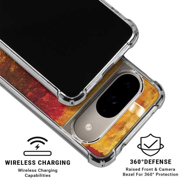 Falling Notes Google Pixel 10 Clear Case