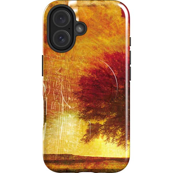 Falling Notes iPhone 16 Magsafe Impact Case