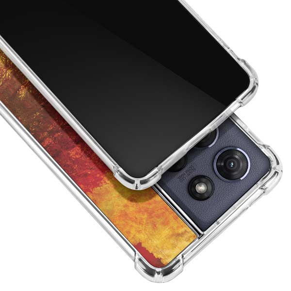 Falling Notes Moto G 5G (2025) Clear Case