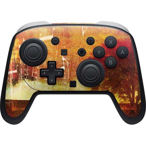 Falling Notes Nintendo Switch 2 (2025) Pro Controller Skin