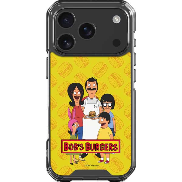 Bobs Burgers Family Portrait iPhone 17 Pro Clear Case