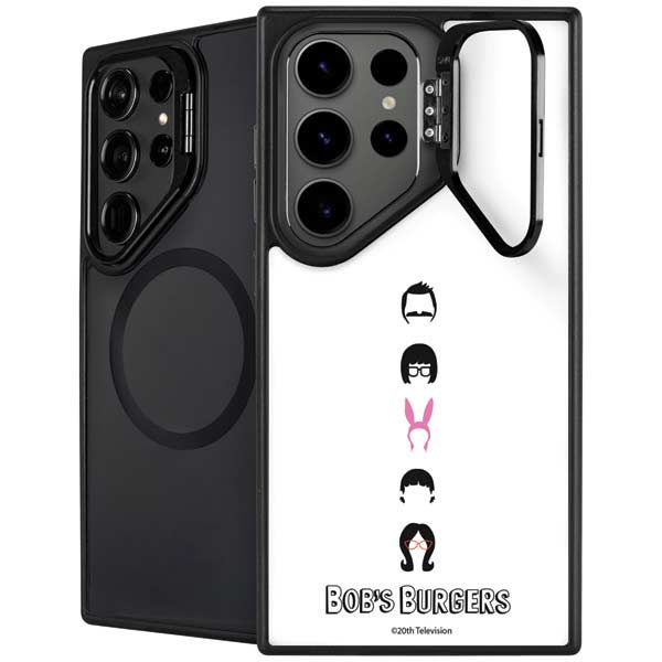 Bobs Burgers Silhouette Galaxy S26 Ultra Kickstand Case