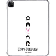 Bobs Burgers Silhouette iPad Pro 11in (2024) Clear Case