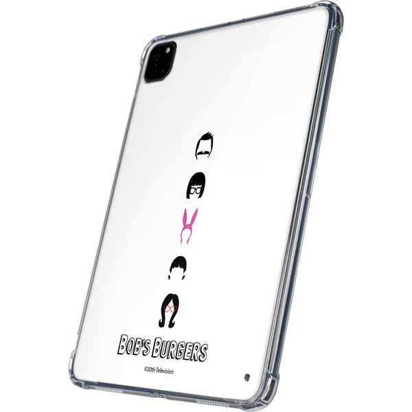 Bobs Burgers Silhouette iPad Pro 11in (2024) Clear Case