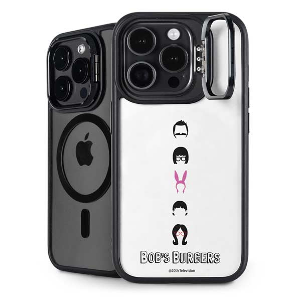 Bobs Burgers Silhouette iPhone 14 Pro Kickstand Case