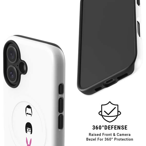 Bobs Burgers Silhouette iPhone 16 Magsafe Impact Case