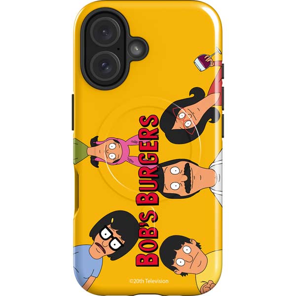 Bobs Burgers Stare iPhone 16 Magsafe Impact Case