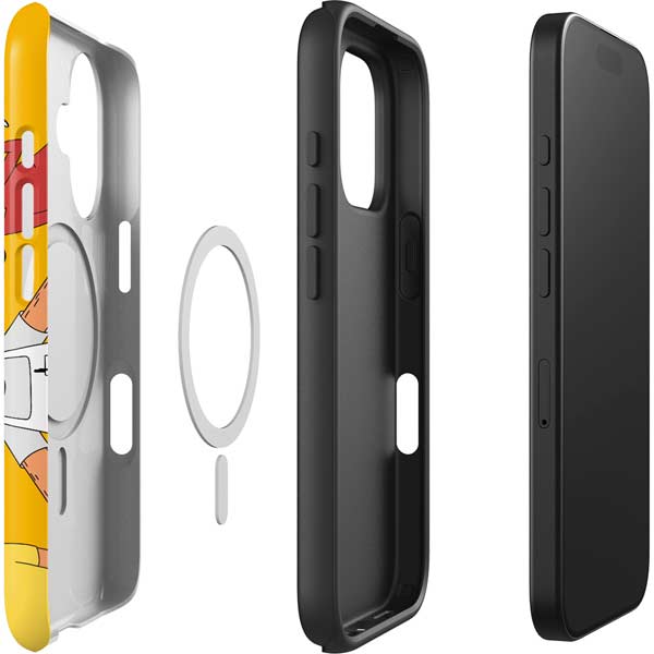 Bobs Burgers Stare iPhone 16 Magsafe Impact Case