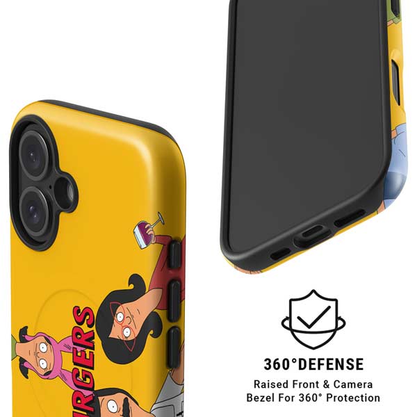 Bobs Burgers Stare iPhone 16 Magsafe Impact Case