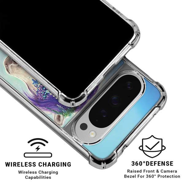 Fantasty Horse by Sheena Pike Google Pixel 10 Pro XL Clear Case