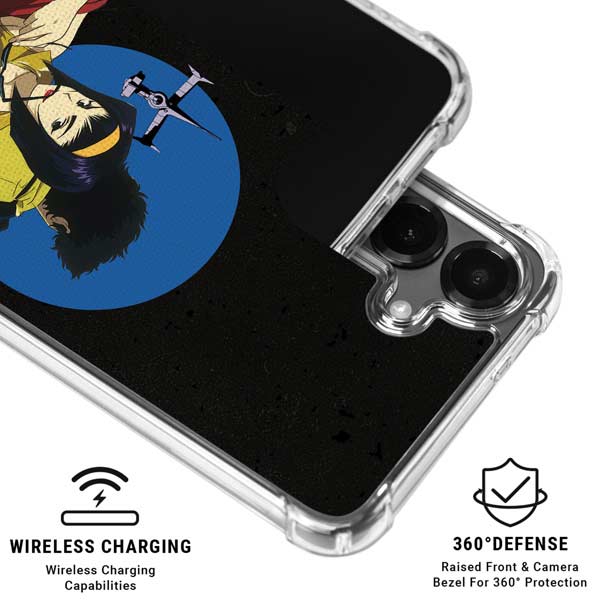 Cowboy Bebop Faye And Spike Galaxy S26 Clear Case