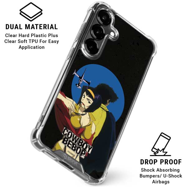 Cowboy Bebop Faye And Spike Galaxy S26 Clear Case