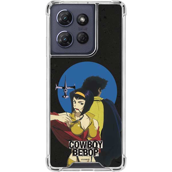 Cowboy Bebop Faye And Spike Moto G Play 5G (2025) Clear Case