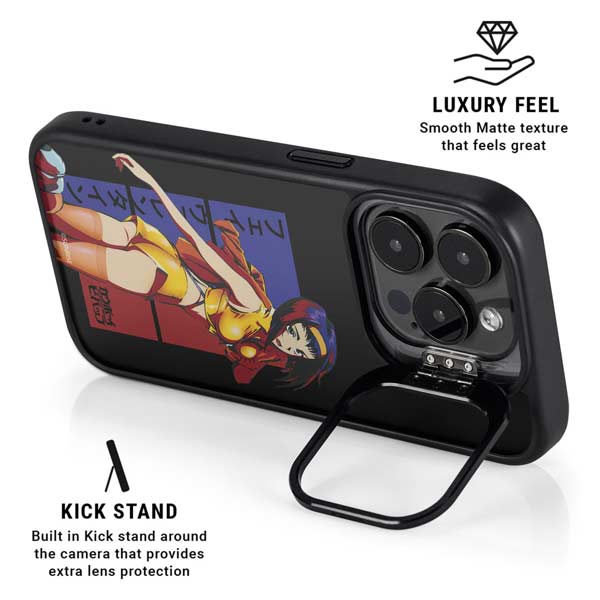 Cowboy Bebop Faye Valentine iPhone 14 Pro Kickstand Case