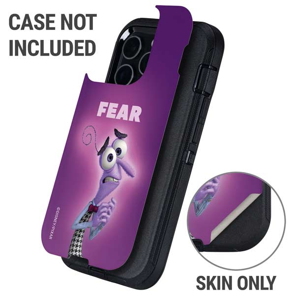 Disney Inside Out Fear Portrait Otterbox Defender iPhone Skin