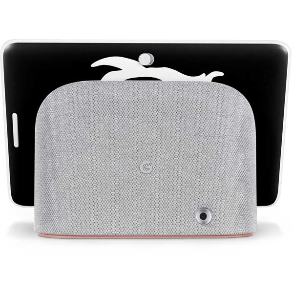Feel The Bern Outline Google Home Hub Skin