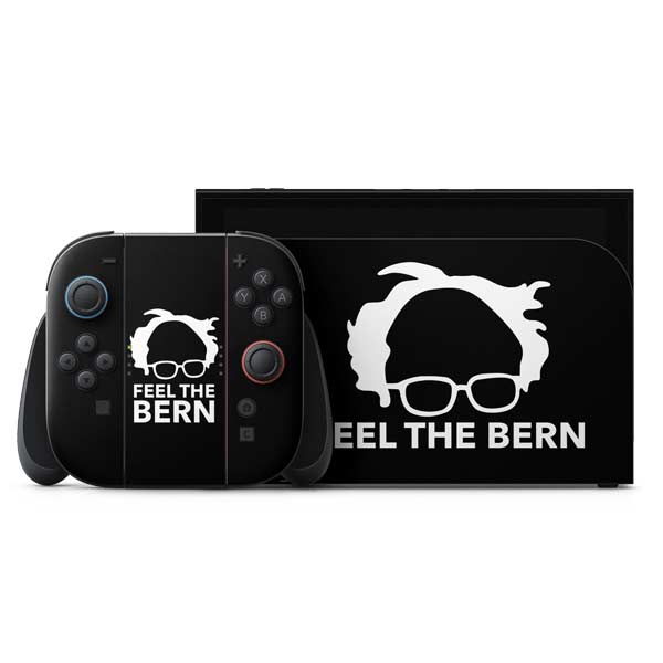 Feel The Bern Outline Nintendo Switch 2 (2025) with Joy-Con Skin