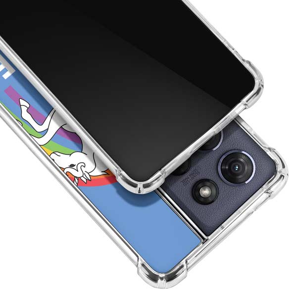 Feel The Bern Unicorn Moto G 5G (2025) Clear Case