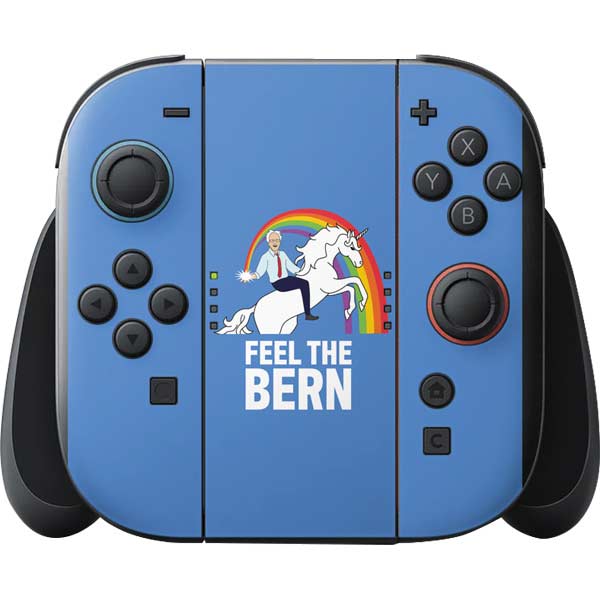 Feel The Bern Unicorn Nintendo Switch 2 (2025) with Joy-Con Skin