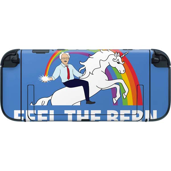 Feel The Bern Unicorn Nintendo Switch 2 (2025) with Joy-Con Skin