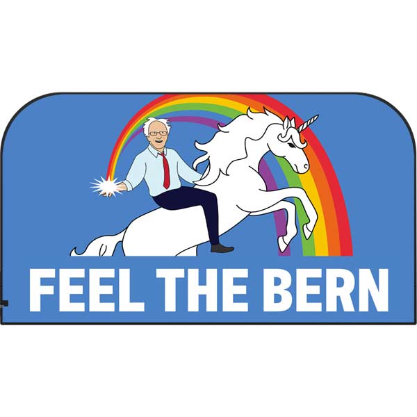 Feel The Bern Unicorn Nintendo Switch 2 (2025) with Joy-Con Skin